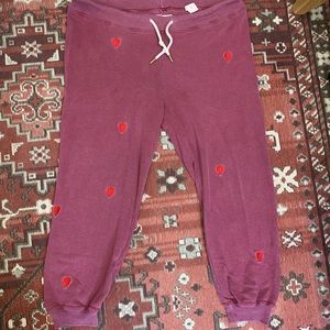 The Great. Cropped sweatpants size 2